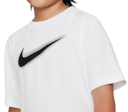 Футболка для мальчика теннисная Nike Kids Dri-Fit Multi+ Top - белый