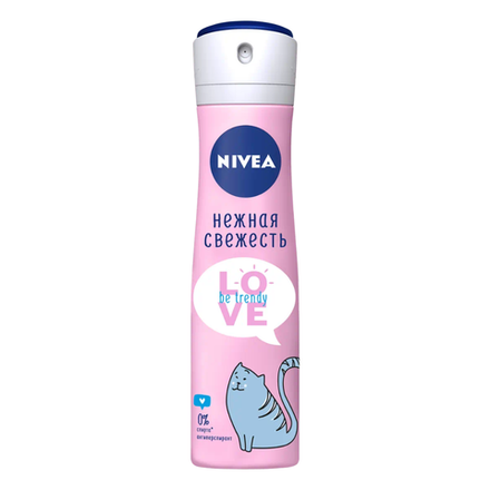 Дезодорант-Антиперспирант спрей Nivea Нежная свежесть 150 мл