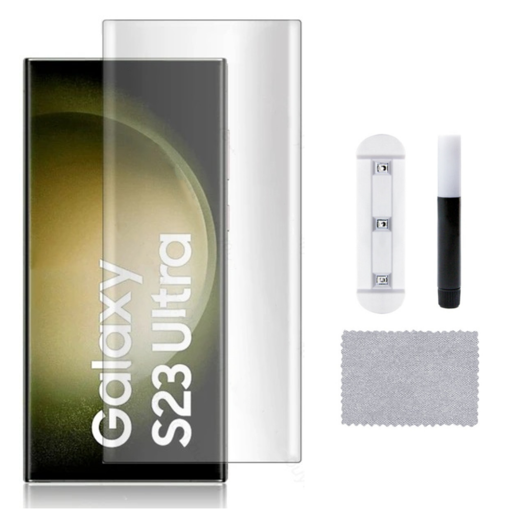 Защитное стекло UV-Glass для Samsung Galaxy S23 Ultra