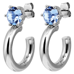 Серьги Dyrberg Kern QUINTE SS LIGHT BLUE 480079