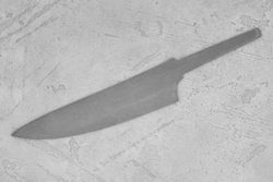 Заготовка для ножа, сталь Elmax 2,6мм. Модель "Геликон ГШ170" с клинком 170мм, ТО 61-62HRC