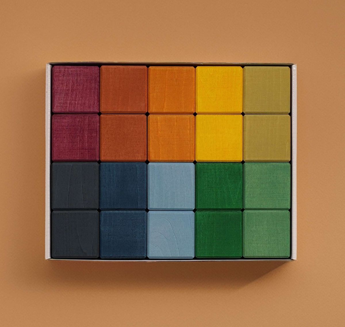 Кубики Earth color Радуга грез
