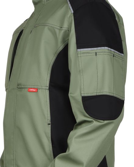 Куртка "Сириус-Цитрин"( св-оливковый/черный)