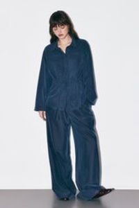 Брюки "Серо-голубые" женские