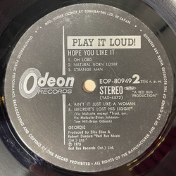 Винтажная виниловая пластинка LP Geordie Hope You Like It (Japan 1973) (Obi) Give You Till Monday