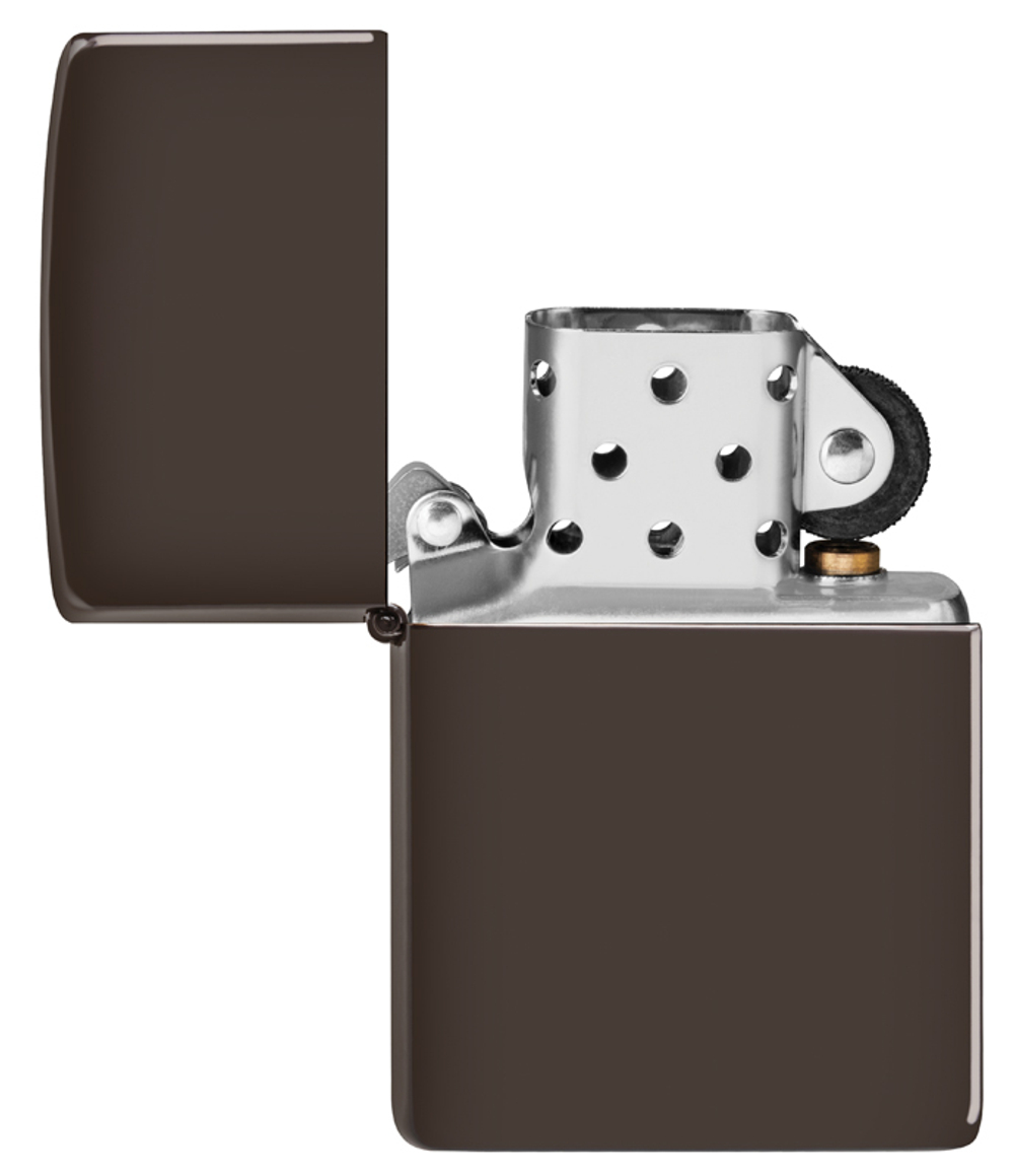 Зажигалка коричневая металлик Brown Matte ZIPPO 49180
