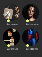 Фон бумажный Raylab 009 Black 1,35*6м черный