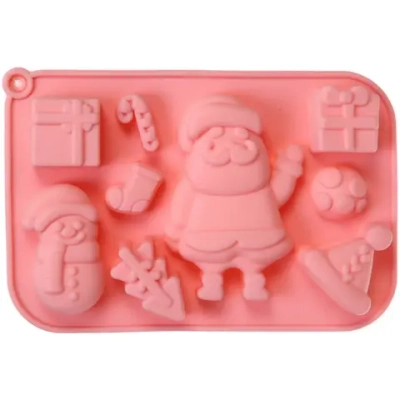 Форма силиконовая «Счастливый Новый год» 17,6*11,8*2,3см