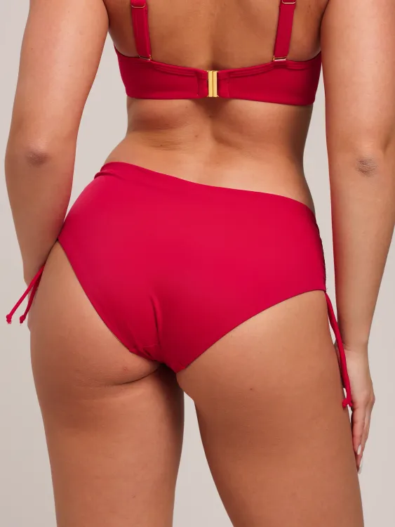 Плавки Zebra слипы на завязках (красный)