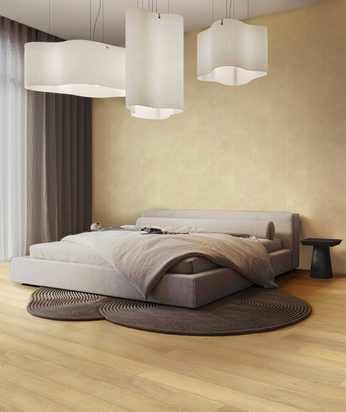 Ламинированная панель ПВХ Бежевый известняк 2700х250мм