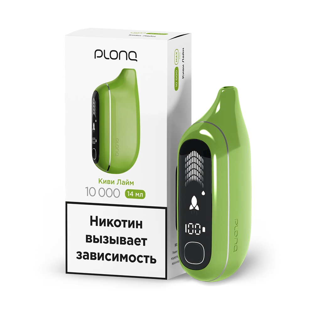 Plonq Max Pro - (Киви-Лайм) 10000 затяжек