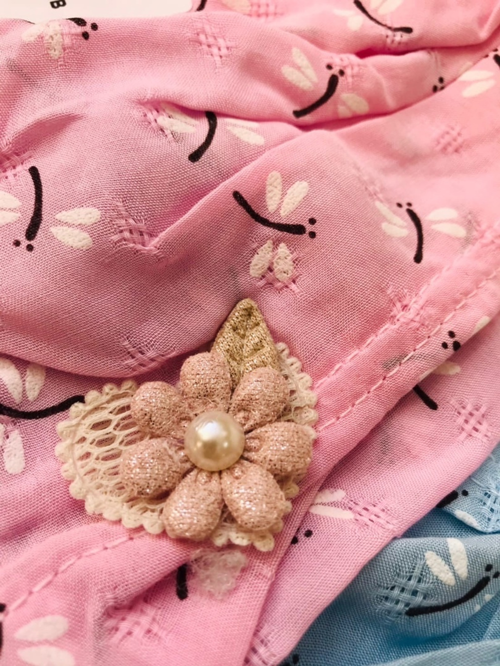 Косынка детская "Цветочек"