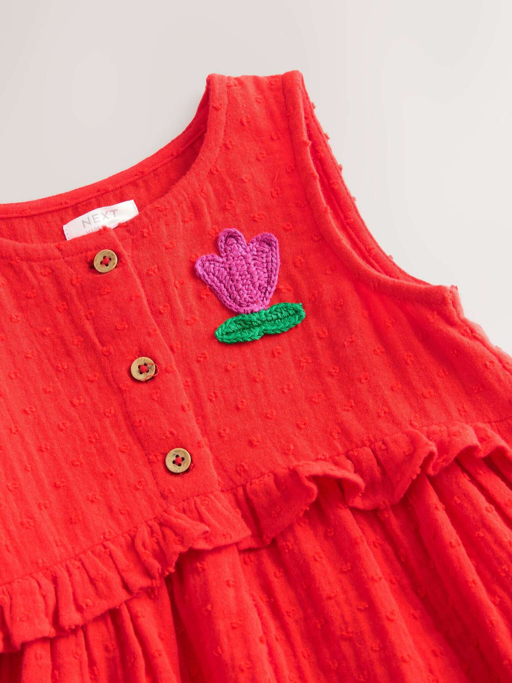 Платье для девочки Next E79-565, Красный