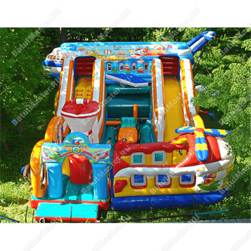 Коммерческий надувной батут "Аэропорт 3"