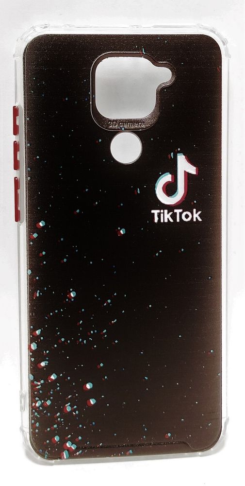 Чехол Ultra Thin на Xiaomi MI Note 9 Tik Tok (черный)