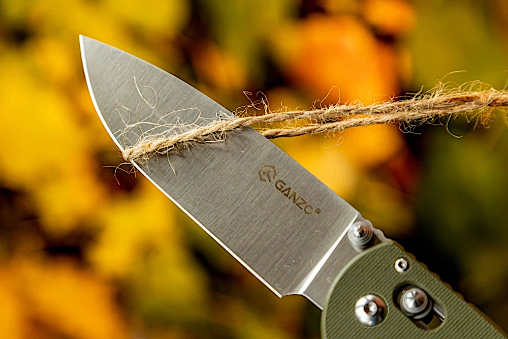 Нож Ganzo G740GR 440C (58 HRC) Чёрный ***