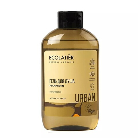 Ecolatier Urban Гель для душа Увлажнение, Аргана и ваниль 600 мл 842103 (71661)