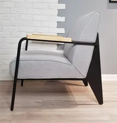 Кресло Fauteuil de Salon, серое