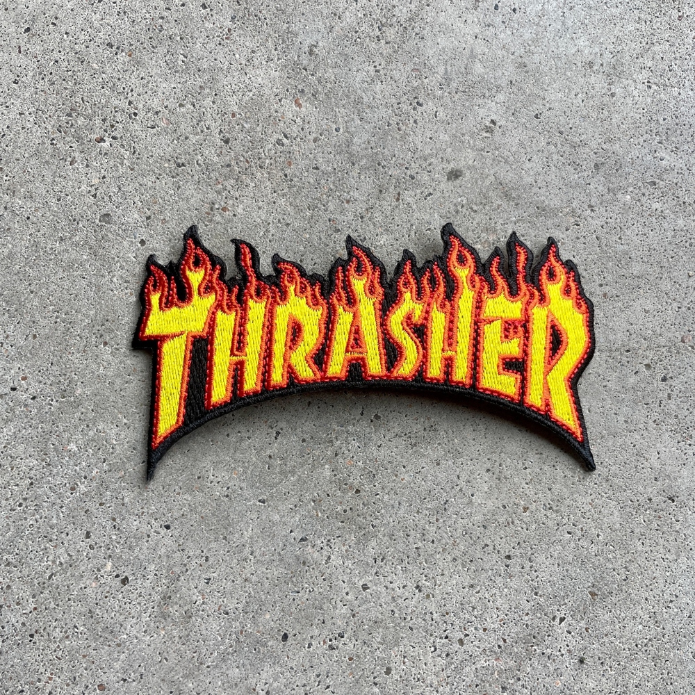 Нашивка Thrasher Flame Patch
