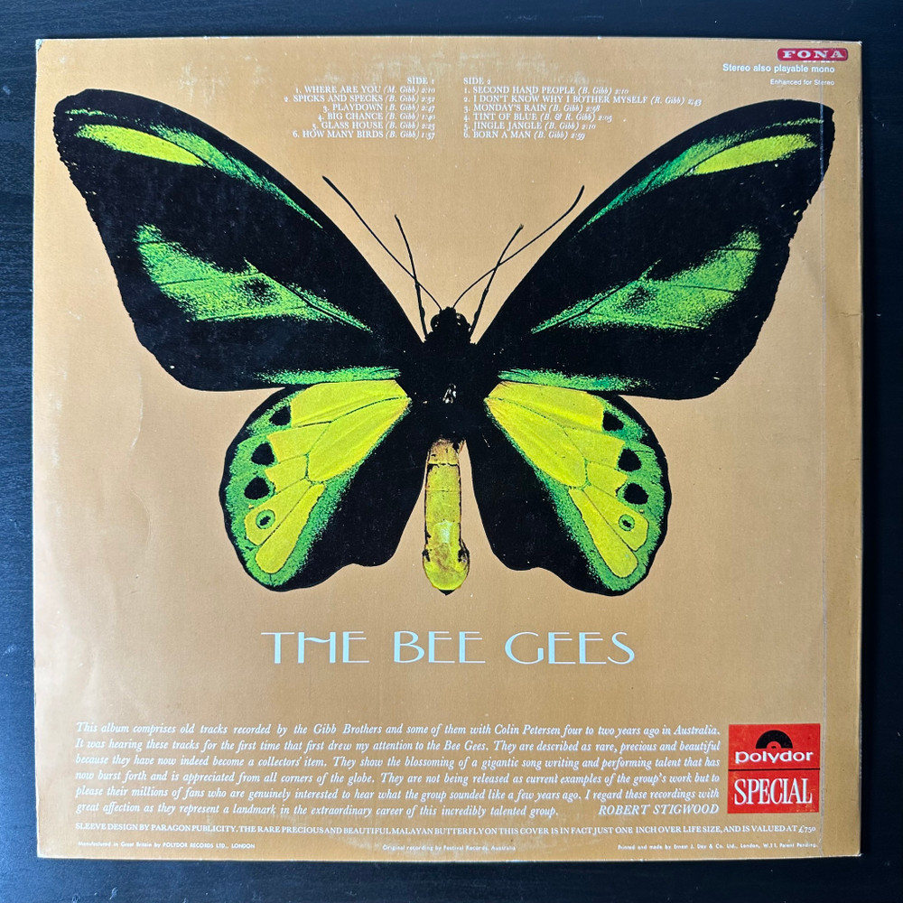 The Bee Gees - Rare, Precious & Beautiful (Англия 1968г.)