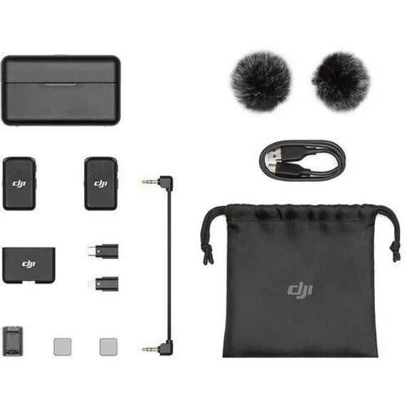 Беспроводной микрофон DJI Mic (2 TX + 1 RX + Charging Case)