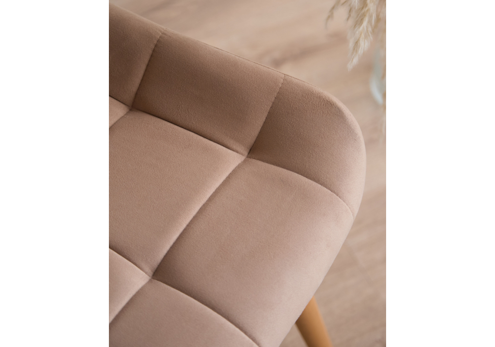 Стул деревянный Woodville Челси бежевый (zd 210), светлое дерево np, ножки натуральные