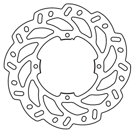 Диск тормозной Goldfren 1523F2