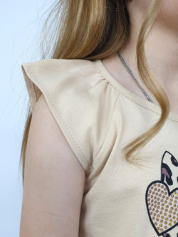 02-126-2 Комплект для девочки (футболка+ юбка)