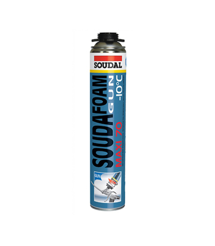 Пена монтажная Soudal Profi MAXI зима 70л. (12шт)