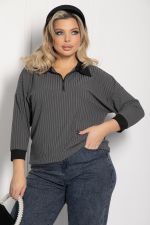 Джемпер Время вперед (серый) Б12517-24 LT Collection