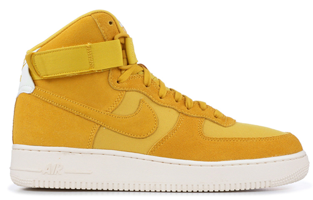 Nike Air Force 1 Suede Yellow Ochre Hyper Sneakers
