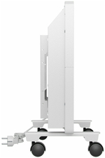 Конвектор электрический MTX КМ-2000.2, 2000 Вт, X-образный нагреватель, колеса, термостат, 98126