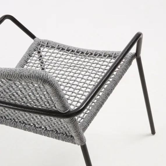 Стул Boomer серый | La Forma | Купить в Hallberg.ru