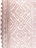 Оренбургский пуховый платок-паутинка А120-06 магнолия