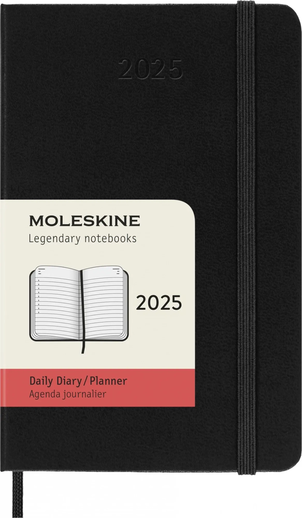 Ежедневник Moleskine (DHB12DC2) Classic Pocket 90x140мм 400стр. черный
