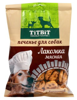 Лакомство TiTBiT для собак мелких пород Крекер с мясом Утки, 100 г х 5 упаковок