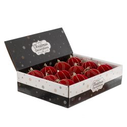 GAEM Набор из 12 шт: Украшение новогоднее "Шар", L35 W27 H9 см