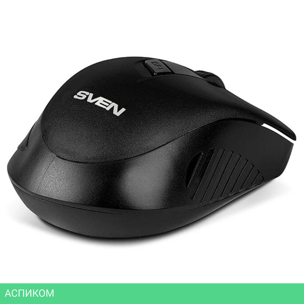 Мышь Sven RX-325 USB черный (SV-03200325WB)