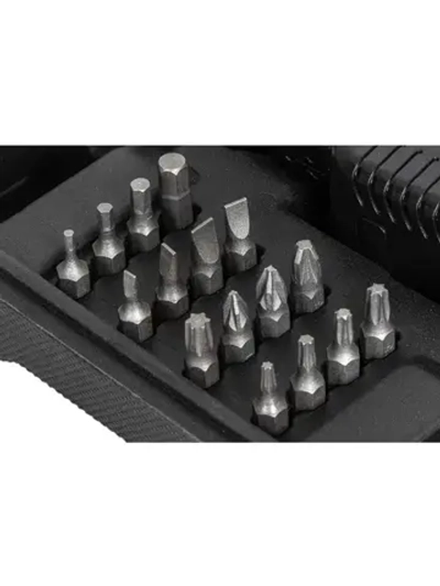 Отвертка аккумуляторная Pioneer CS-M0404C с подсветкой рабочей зоны, 7 ступеней крутящего момента и сверление, 2 положения рукоятки Anti-Slip, 16 бит 25 мм, кейс для хранения