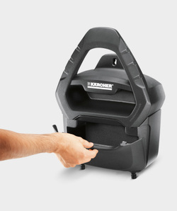 Крепление настенное для хранения шланга с ящиком