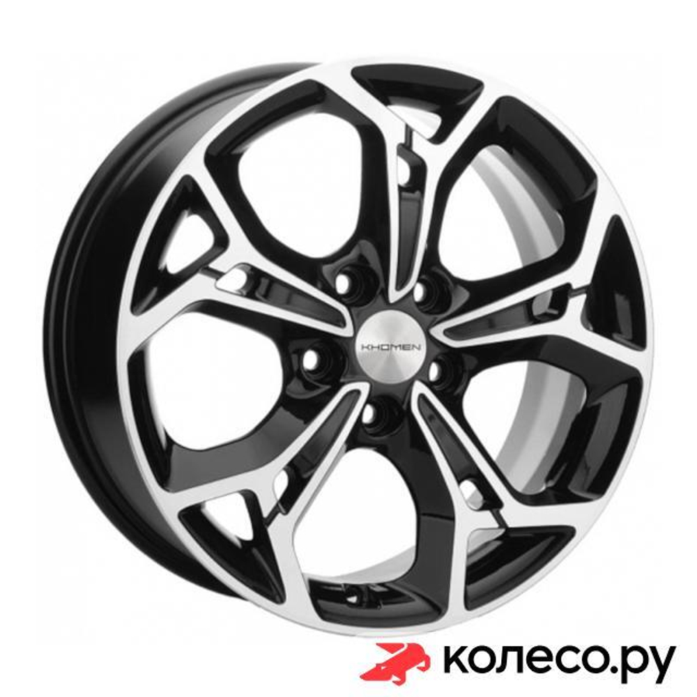 KHW1702 (Changan/Geely/Lexus/Toyota) 7x17/5*114.3 D60.1 ET45 Black-FP