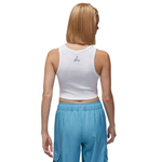 Баскетбольная женская футболка Jordan Tank White