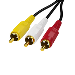 Кабель 3RCA x 3RCA -1.5 м. Универсальный Аудио/видео кабель AV10
