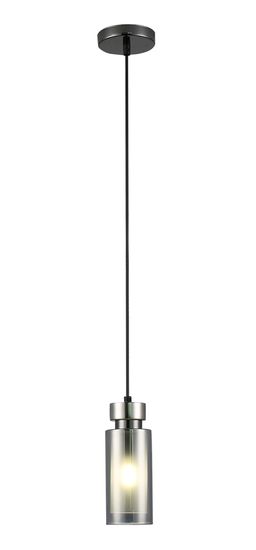 74338/1P PEARL BLACK+SAND NICKEL (5) Люстра (RL)