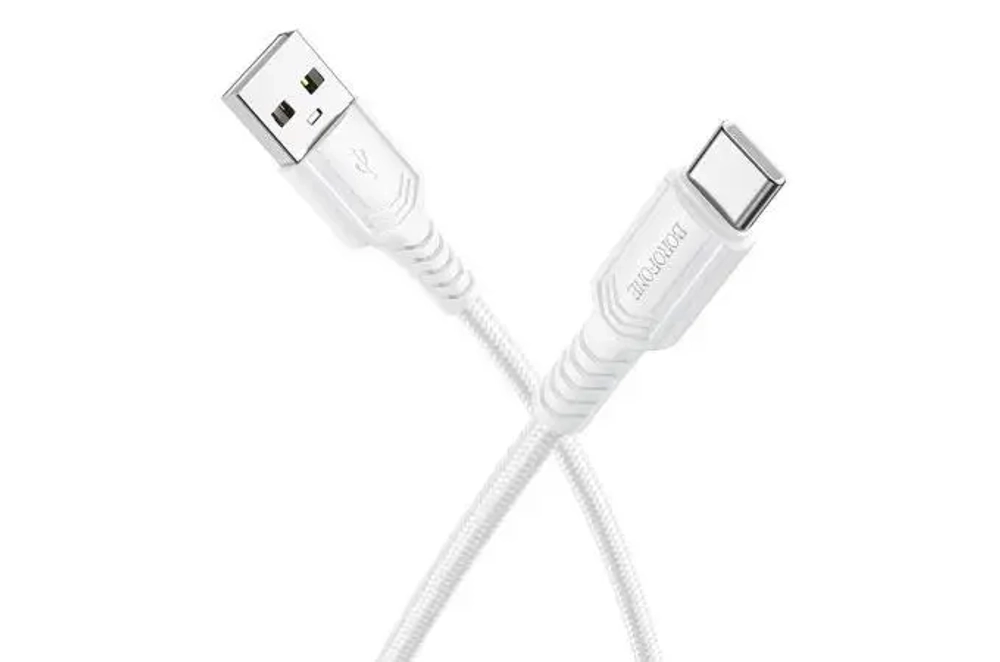 Кабель Borofone BX116 USB-Type-C серый