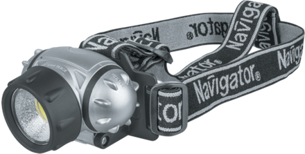 Фонарь Navigator 61 437 NPT-H14-3AAA налоб.3 реж.1 COB LEDx1Вт,блист.