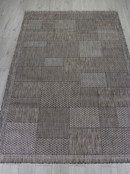 Ковер S148 - DARK GRAY - Прямоугольник - коллекция KAIR размер 160*300 см