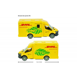 Majorette Grand - DHL Mercedes-Benz 1:43 фургон для доставки 15 см 3742000