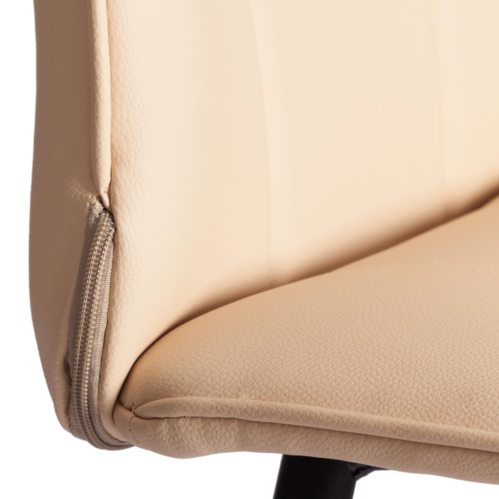 Полубарный стул  Bari/Бари экокожа , бежевый, 42х55х99 см