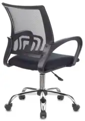 Кресло Бюрократ CH-695NLTSL черный TW-01 TW-11 сетка/ткань крестов. металл хром